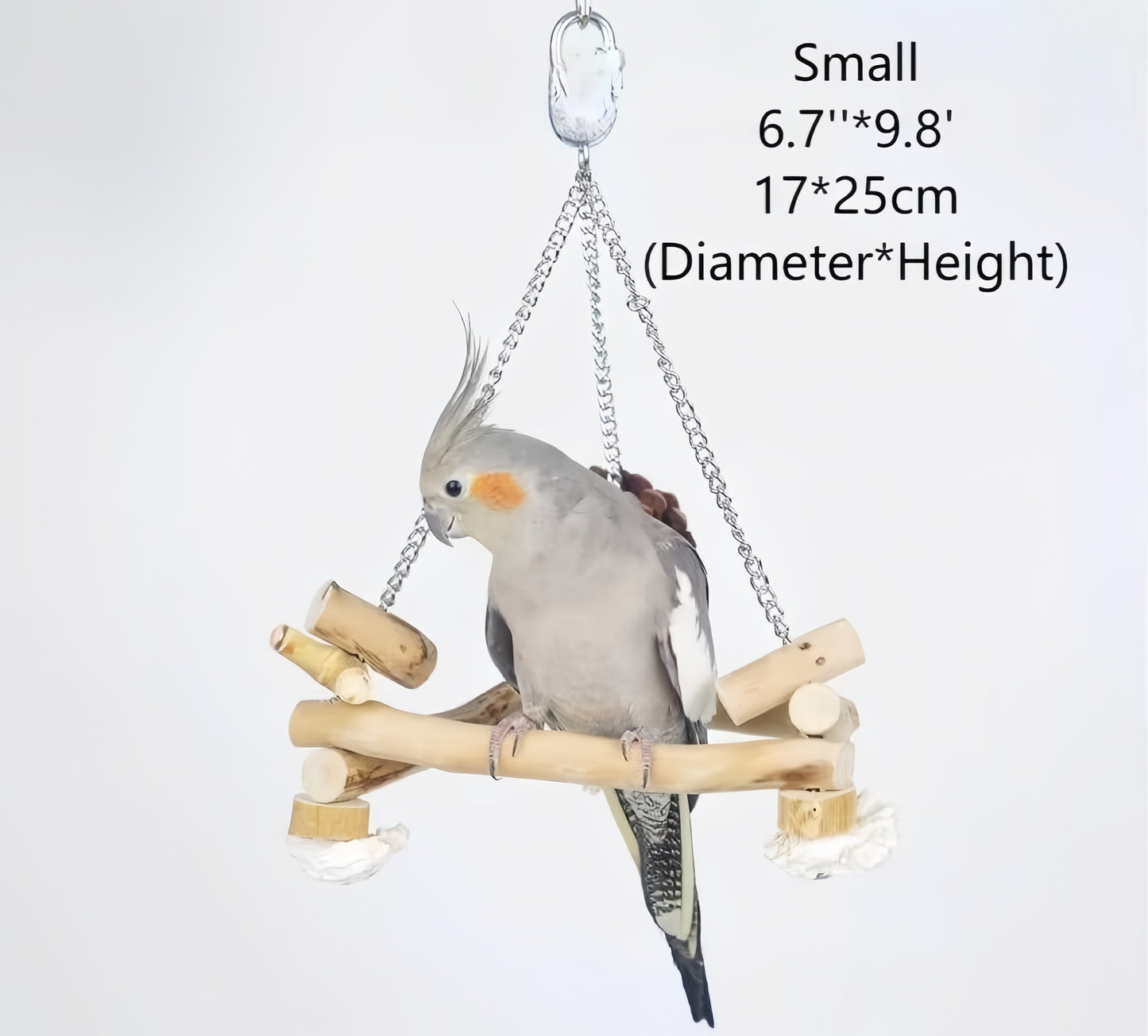 Triangle Swing Perch for Parrots