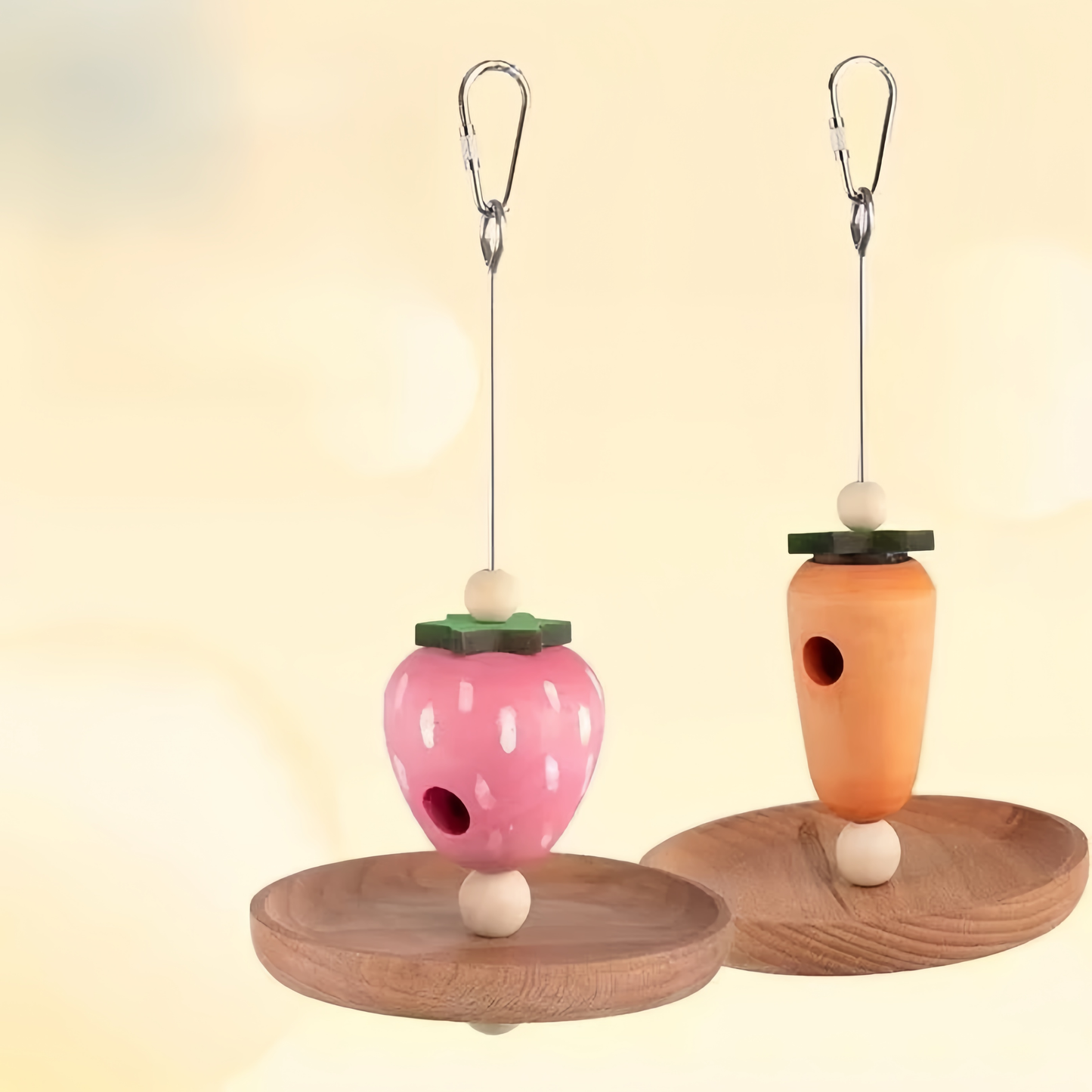 Hanging Foraging Puzzle Toy for Parrots