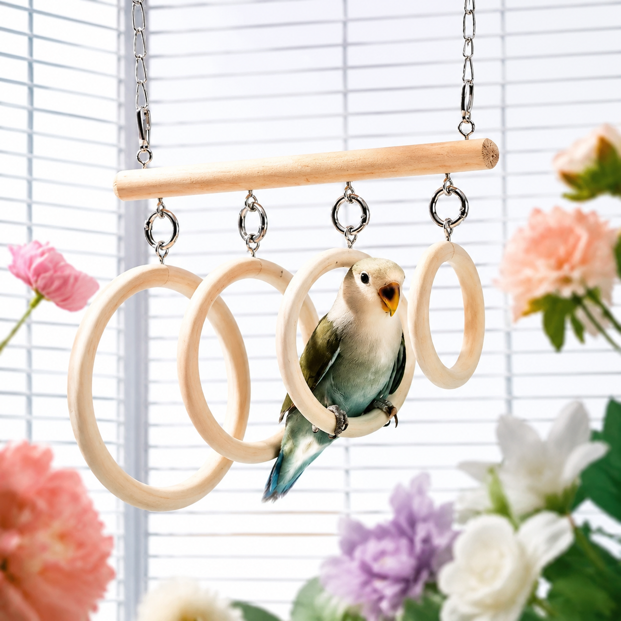 Cloud Hideaway Tunnel for Parrots