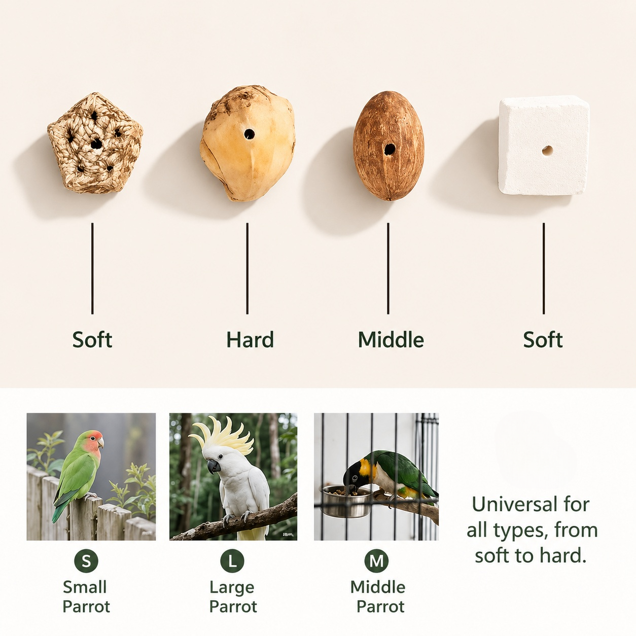 Orchard Feast – Natural Bird Chew & Foraging Toy