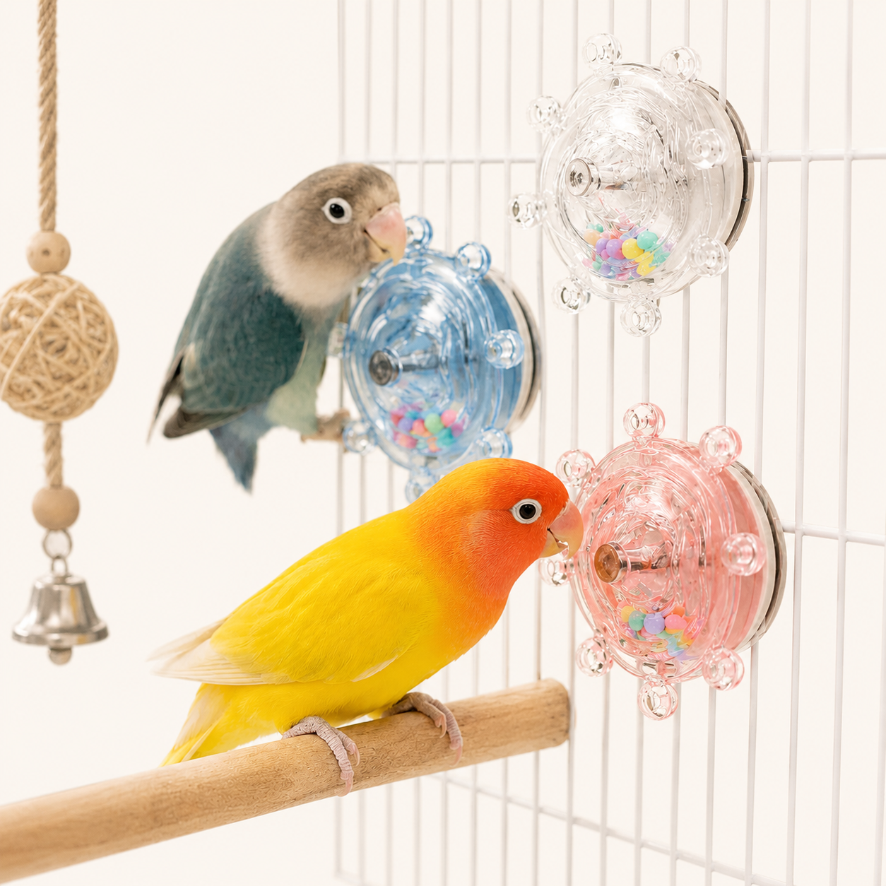 UFO Chew Forage Wheel Toy