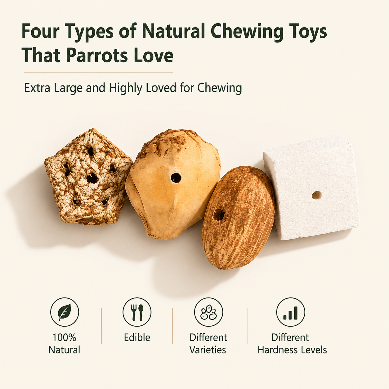 Orchard Feast – Natural Bird Chew & Foraging Toy