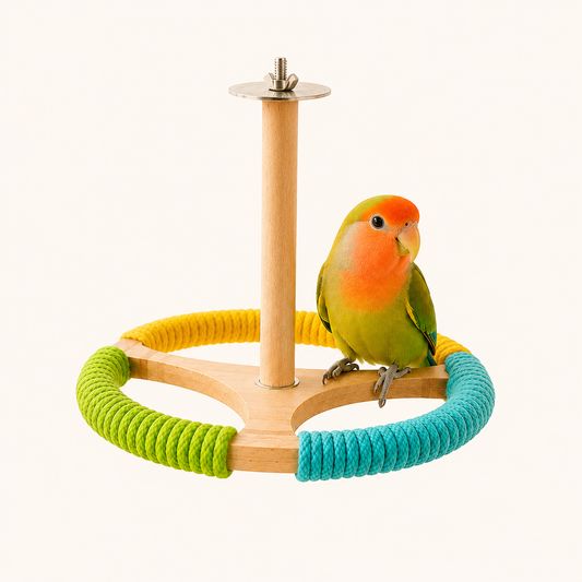 Captain's Wheel Interactive Perch