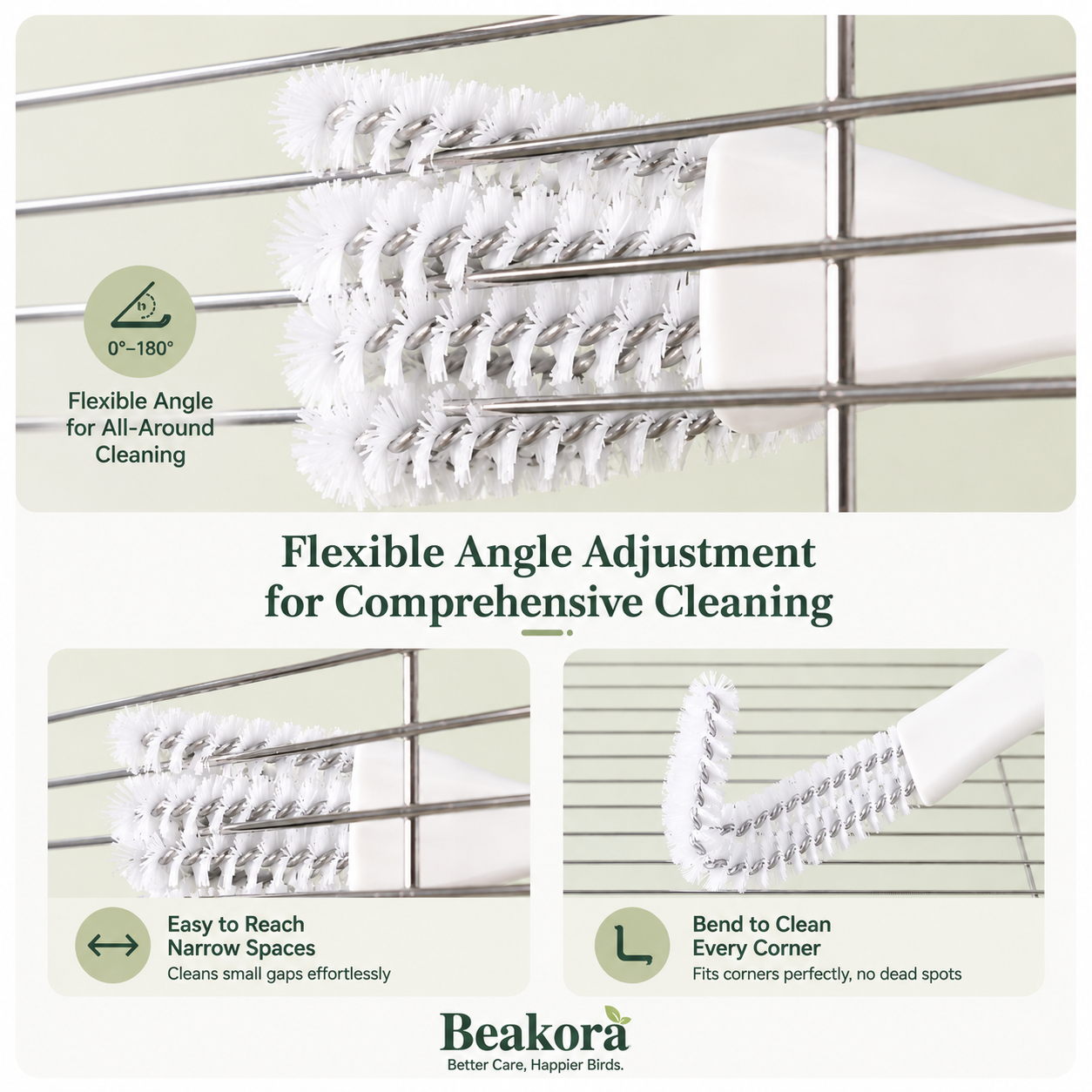 CageCare Brush