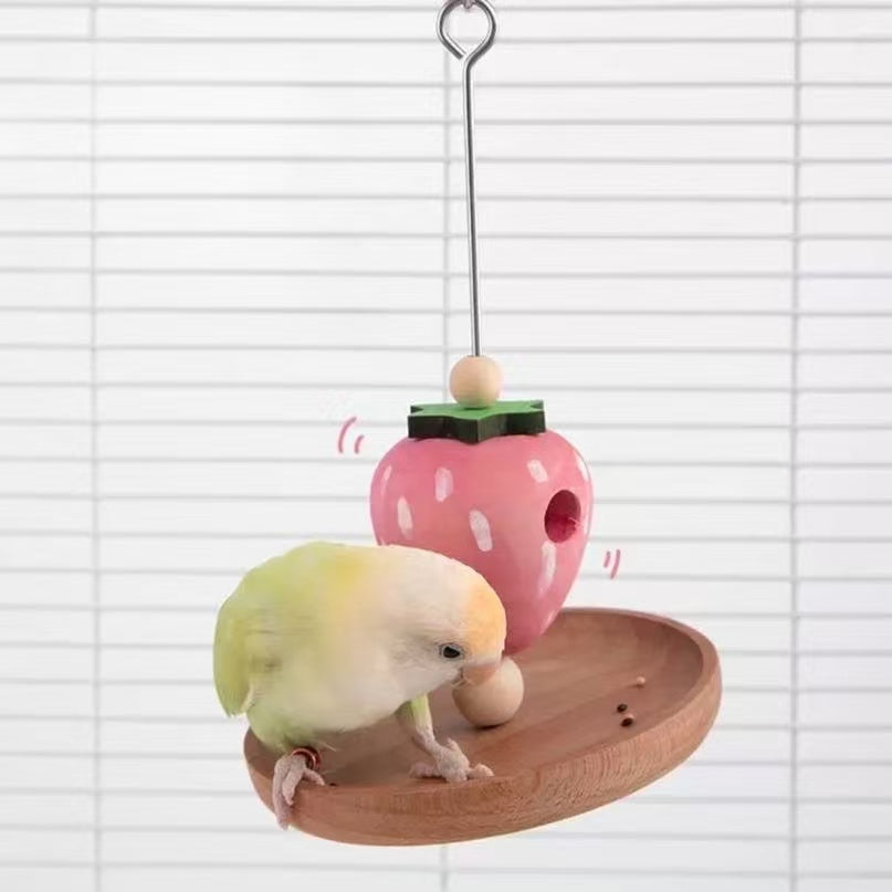 Hanging Foraging Puzzle Toy for Parrots