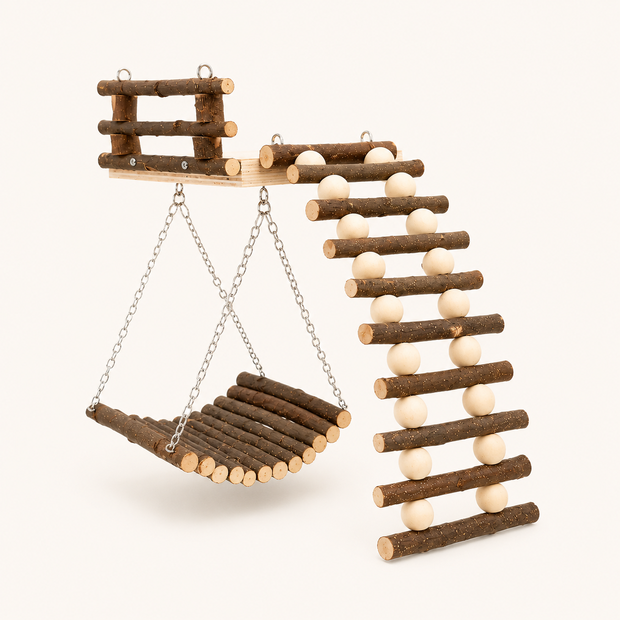 Easy-Step Platform Perch for Senior Parrots