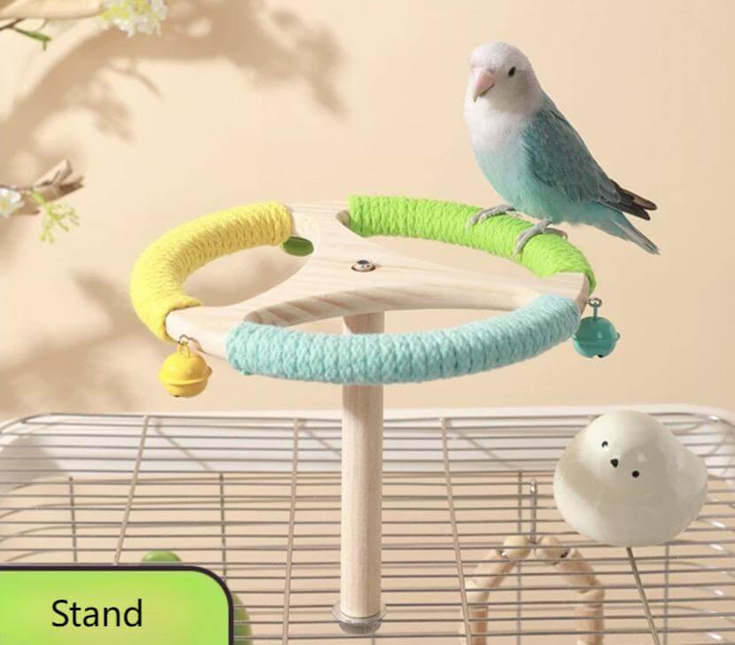 Captain's Wheel Interactive Perch