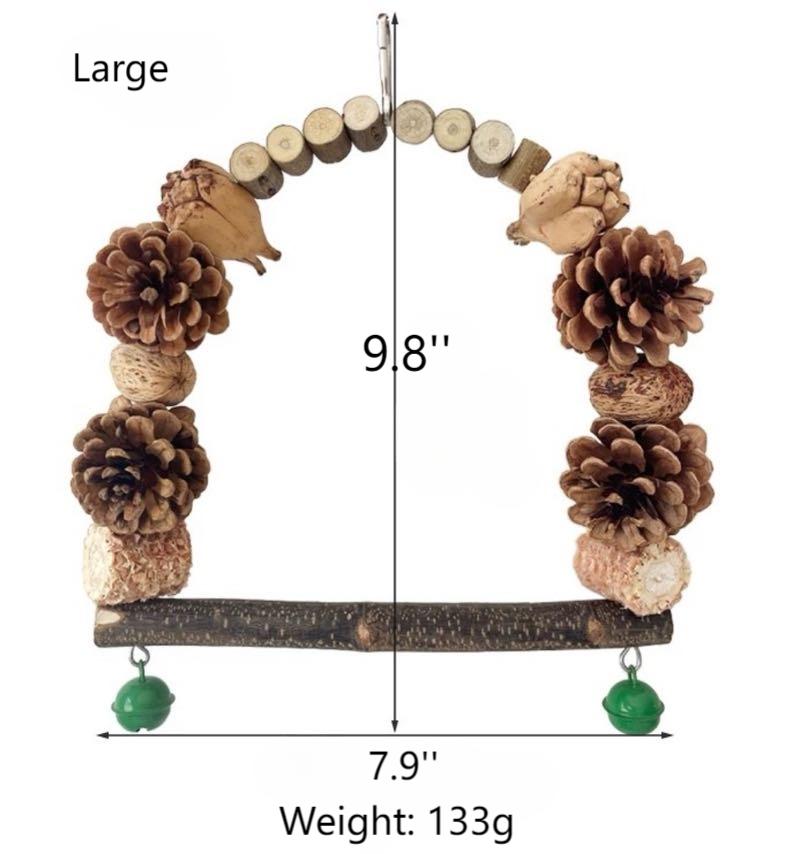 Natural Foraging Bird Swing