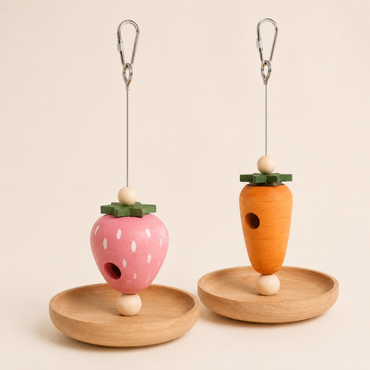 Hanging Foraging Puzzle Toy for Parrots