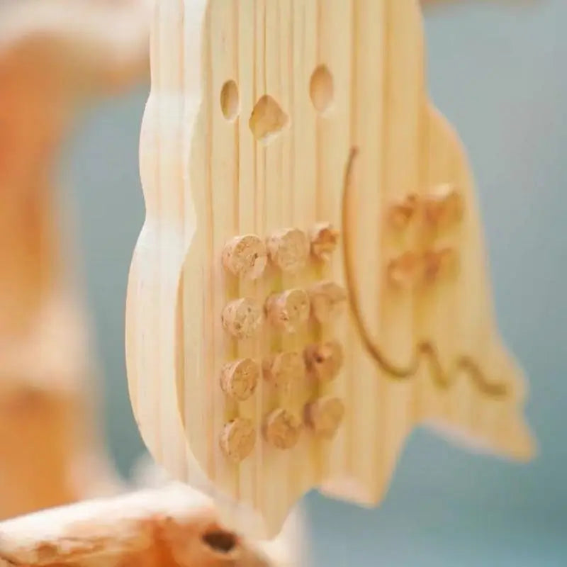 Cork Pull Puzzle & Foraging Toy for Parrots