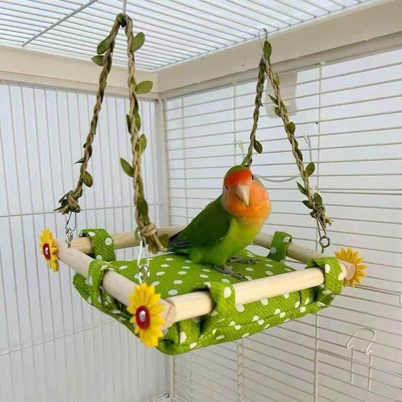 Hanging Hammock Bed for Parrots