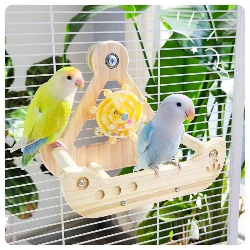 Pirate Ship Playground for Parrots