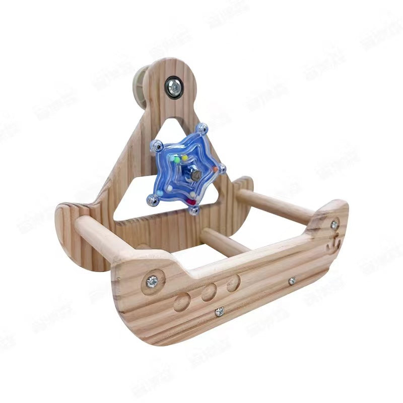 Pirate Ship Playground for Parrots