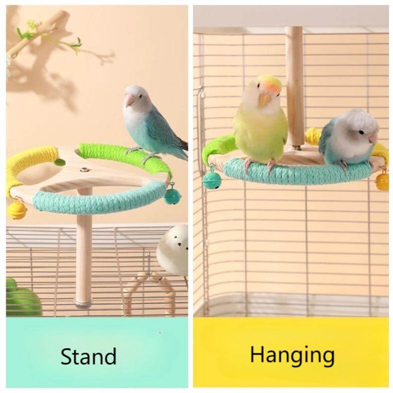 Captain's Wheel Interactive Perch