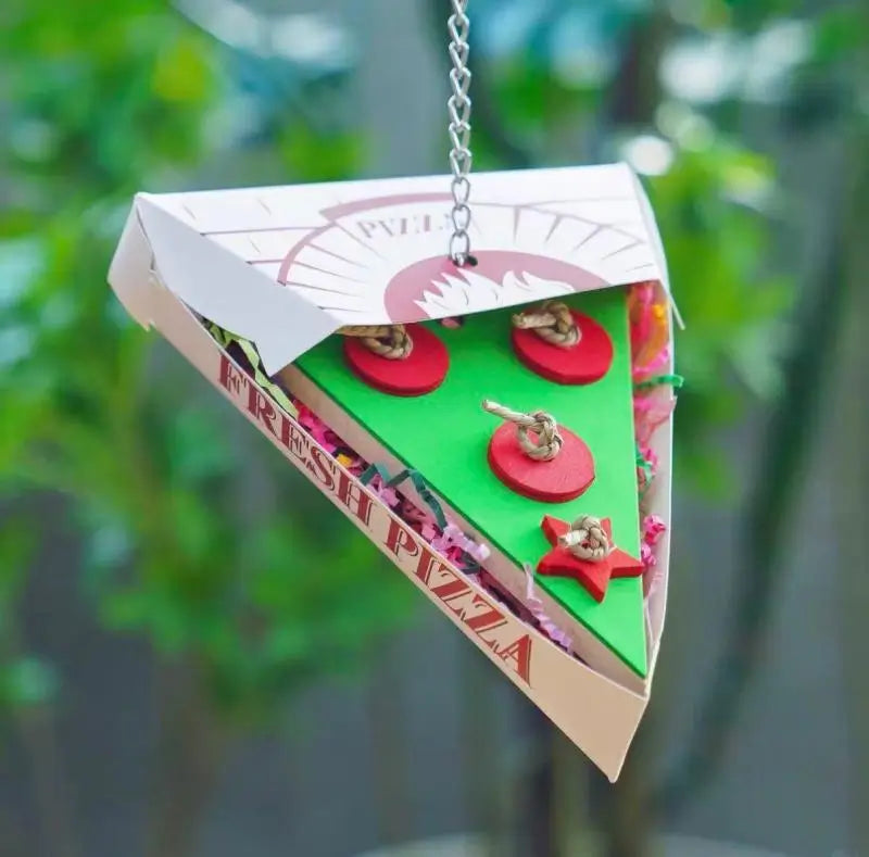 Cork Pull Puzzle & Foraging Toy for Parrots