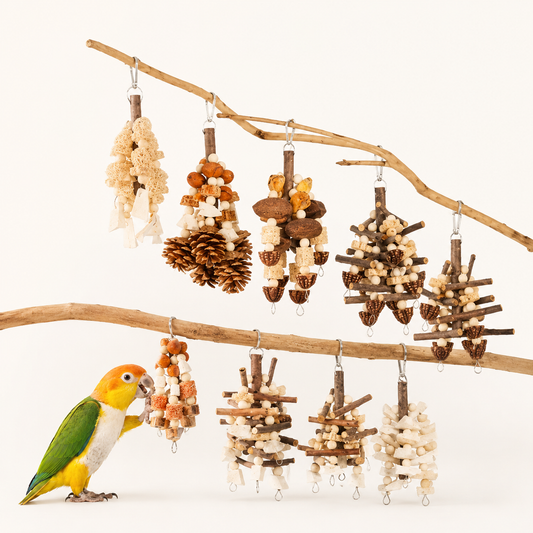 Natural Fruitwood Chew Garland