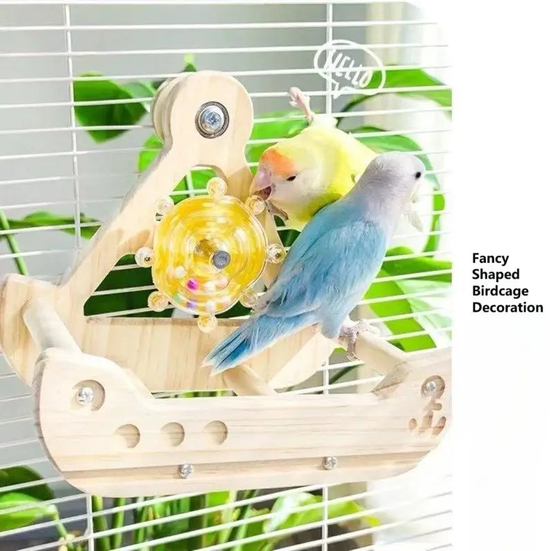 Pirate Ship Playground for Parrots