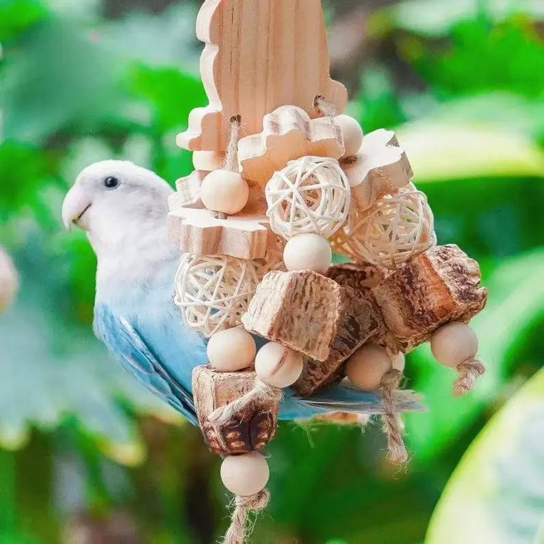 Natural Foraging & Chew Swing for Parrots