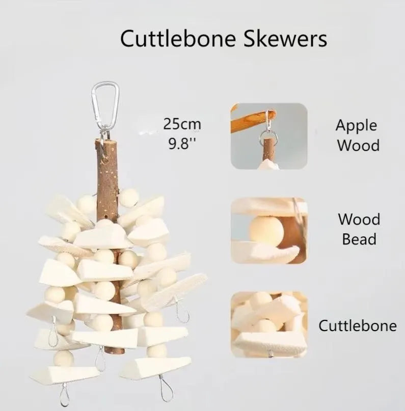 Natural Fruitwood Chew Garland
