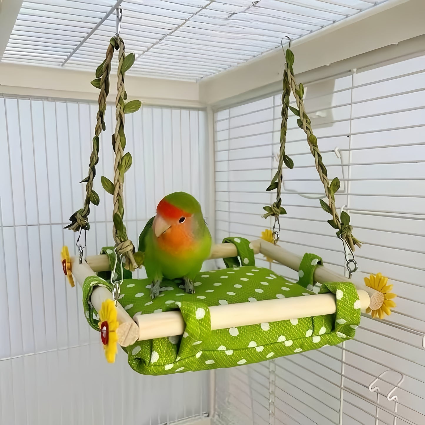 Hanging Hammock Bed for Parrots