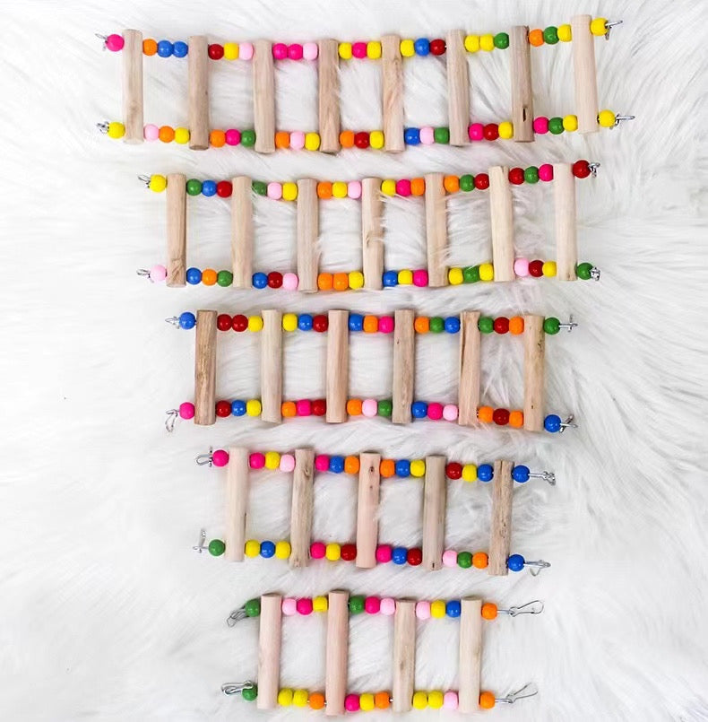 Rainbow Parrot Climbing & Play Ladder