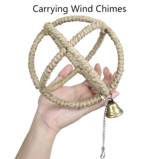 Exotic Ball Parrot Perch Swing