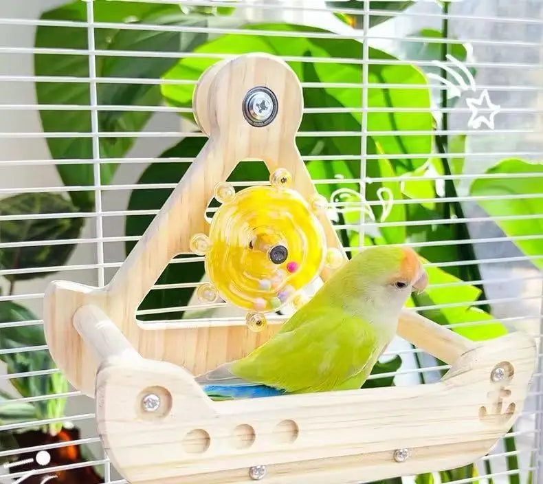 Pirate Ship Playground for Parrots